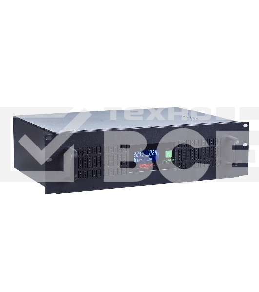 Источник бесперебойного питания ExeGate ServerRM UNL-1500.LCD.AVR.С13.RJ.USB.3U <1500VA/900W, LCD, AVR, 4*C13, RJ45/11, USB, 3U>
