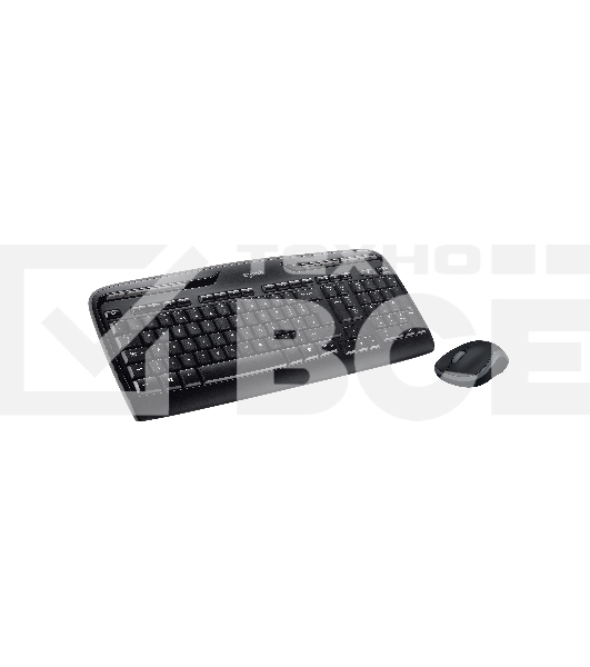 Клавиатура + мышь Logitech MK330 клав:черный мышь:черный USB беспроводная Multimedia