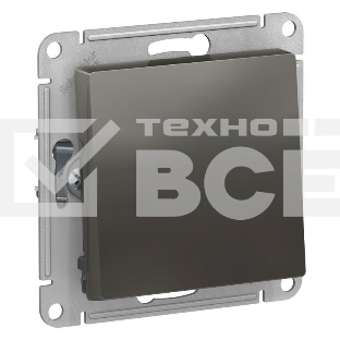 Механизм переключателя проходного 1-кл. СП AtlasDesign 10А IP20 (сх. 6) 10AX сталь