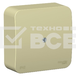 Коробка распределительная ОП BLANCA 16А 250В IP42 беж. SchE BLNRK000017