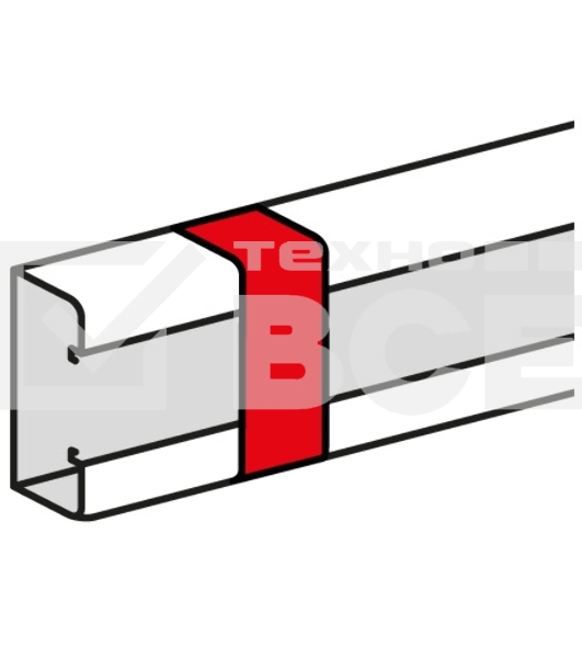 Накладка профиля Legrand 638026 85х50 METRA