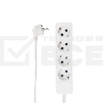 Удлинитель PROconnect OPTIMA 4 гнезда, 5 м, 2х0.75 мм², б/з, белый, фото2