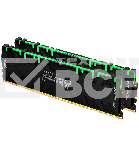 Оперативная память Kingston 16GB 4000MHz DDR4 CL19 DIMM (Kit of 2) FURY Renegade RGB