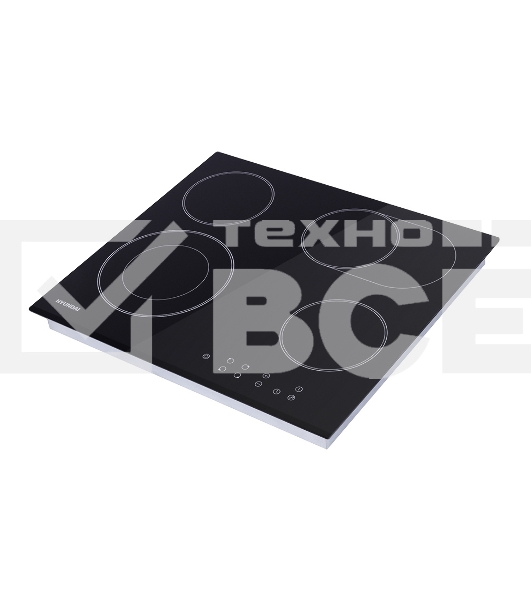 Варочная поверхность Hyundai HHE 6670 BG черный