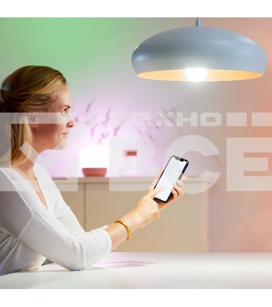 Лампа светодиодная WiZ Wi-Fi BLE100WA67E27927-65TW1PF/6