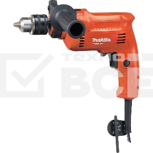 Дрель Makita M0801, 500 Вт, сетевая, ударная