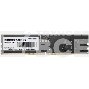 Оперативная память Patriot Signature, DDR5, 8GB (1x8 GB), 5200 MHz, CL42