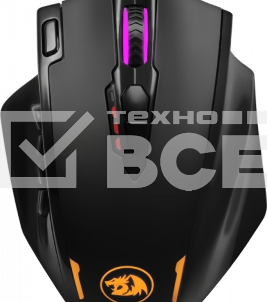 Мышь беспроводная Defender Redragon Impact Elite черный, 16000 dpi, радиоканал, USB, кнопки - 20