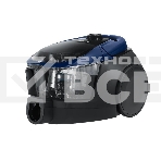 Пылесос Samsung SC18M3120VB синий, 380/1800 Вт, уборка сухая, пылесборник контейнер 2 л, фото4