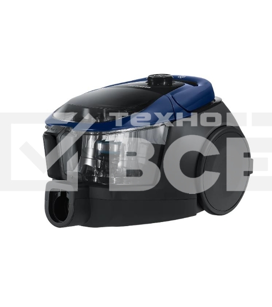 Пылесос Samsung SC18M3120VB синий, 380/1800 Вт, уборка сухая, пылесборник контейнер 2 л