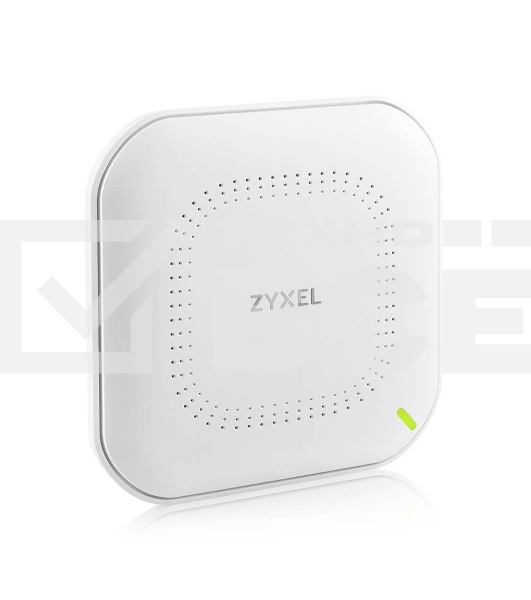 Точка доступа Zyxel NebulaFlex NWA90AX PRO, WiFi 6, 802.11a/b/g/n/ac/ax (2,4 и 5 ГГц), MU-MIMO, антенны 3x3, до 575+2400 Мбит/с, 1xLAN 2.5GE, PoE, защита от 4G/5G, БП в комплекте