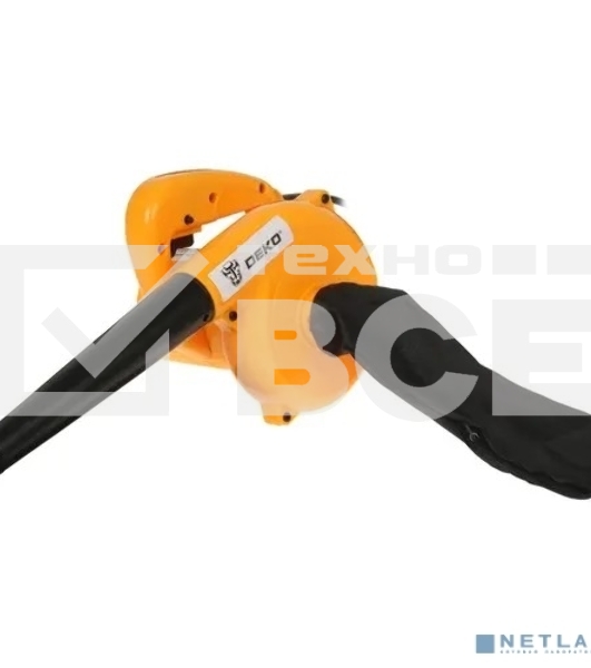 Воздуходувка-пылесос Deko DKBL600 600Вт пит.:от сети желтый