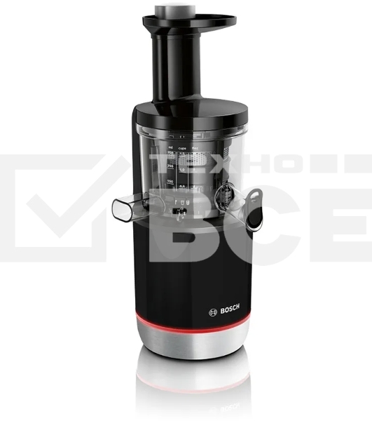 Соковыжималка шнековая Bosch MESM731M черный