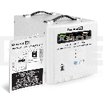 Стабилизатор напряжения ExeGate Expert Turbo AST-10000 (10000ВА, вход 80-260В, цветной дисплей, выход 220В±8%, КПД 98%, 5 уровней защиты, задержка, усиленный метал. корпус, 2*Schuko+клем.колодка, RTL), фото2