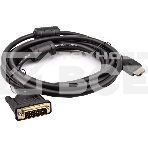 Кабель HDMI AM/DVI(24+1)M, 3м, CU, 1080P@60Hz, 2F, VCOM <CG484GD-3M>, фото8