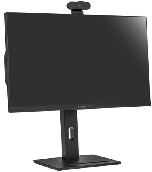 Моноблок Digma Pro Vision 23.8' Full HD i5 12450H (1.7) 16Gb SSD 512Gb UHDG CR Windows 11 Professional Eth WiFi BT 90W клавиатура мышь Cam черный 1920x1080