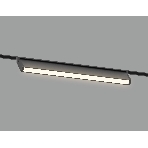 Трековый светильник GL2350 BK черный IP20 10W 3CCT 3000/4200/6400K 48V 200*10*73, фото4