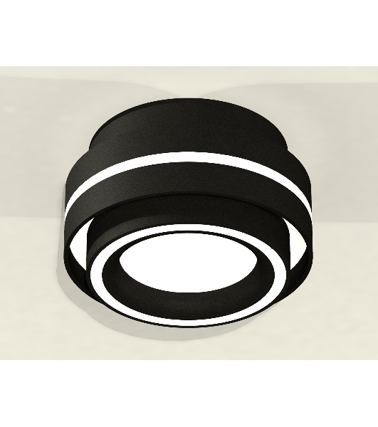 Светильник Ambrella Light XS8414003 SBK/FR черный песок/белый матовый GX53 (C8414, N8434)