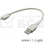 Кабель REXANT (18-1162) Шнур  micro USB (male) - USB-A (male)  0.2M, фото2