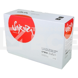 Картридж лазерный Sakura CF361A для HP Color LaserJet Enterprise M553n/553X/553dn HP Color LaserJet Enterprise M552dn, синий, 5000 к.
