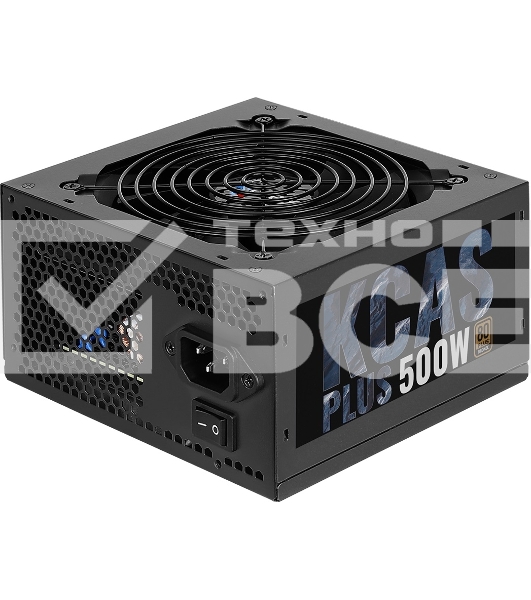 Блок питания Aerocool / Formula KCAS-500W, 500Вт, PLUS 80 PLUS Bronze, 120мм, черный