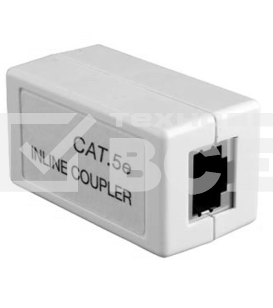 Коннектор Gembird Соединитель RJ-45F/RJ-45F cat. 5e (NA350)
