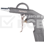 Пистолет продувочный PATRIOT GH 60A10бар 400л/мин длина сопла25мм быстросъем, фото5