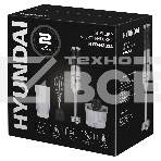 Блендер погружной Hyundai HYB-H3824 800Вт серебристый/черный, фото3
