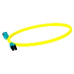 Патч-корд Panduit F92ELQ1Q1SNM003 2x9/125 OS1/OS2 LC push-pull-LC push-pull 3м LSZH желтый, фото3
