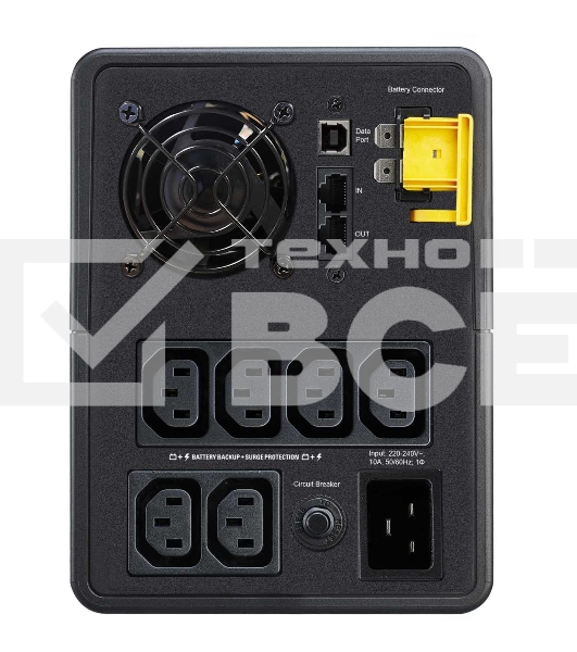 Источник бесперебойного питания APC Back-UPS BX2200MI 1200Вт 2200ВА черный
