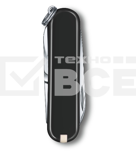 Нож перочинный Victorinox Classic Dark Illusion (0.6223.3G) 58мм 7 функций черный карт.коробка