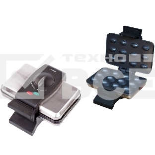 Вафельница Willmark WM-105W (1000Вт,форма орешница, терморег., антиприг.покр., инд. готовности)