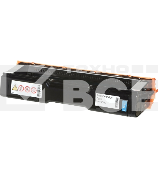 Картридж лазерный Ricoh, тип SPC250E голубой для SP C250DN/C250SF 1600 отп.