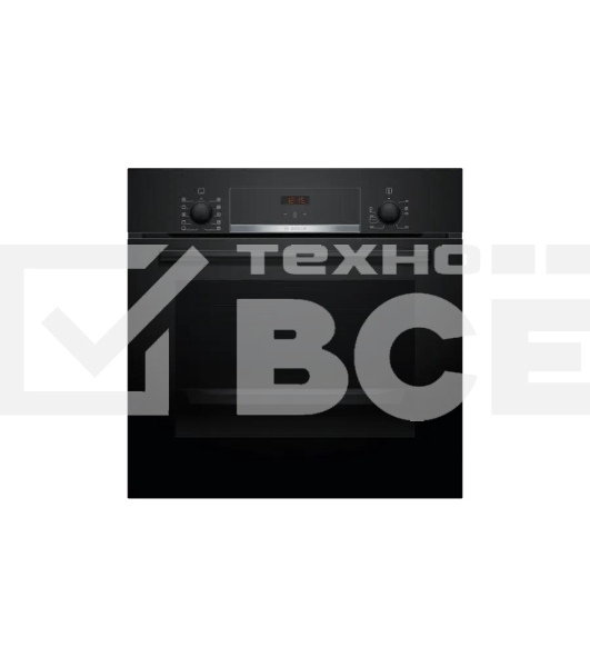 Духовой шкаф электрический Bosch HBA534EB0 черный, встраиваемый