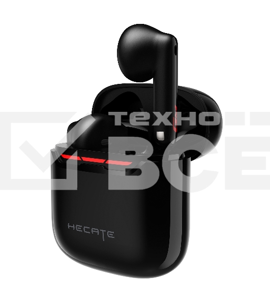 Наушники с микрофоном Edifier Hecate GM3 Plus черный вкладыши BT оголовье