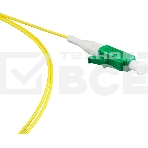Пигтейл Hyperline FPT-B9-9-LC/UR-1M-LSZH-YL (FPT9-9-LC-UPC-1M) Пигтейл SM 9/125 (OS2), LC/UPC, 1 м, LSZH, фото 1