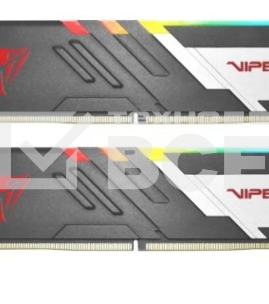 Оперативная память Patriot Viper Venom, DDR5, 32GB (2x16GB), 7400MHz, CL36, с радиаторами, RGB, черный