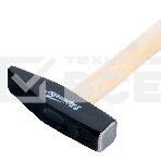 Молоток слесарный Sparta 600 г квадратный боек деревянная рукоятка, фото3