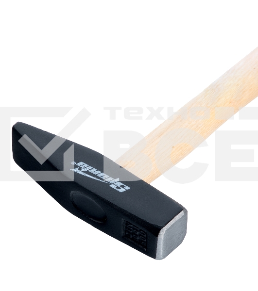 Молоток слесарный Sparta 600 г квадратный боек деревянная рукоятка