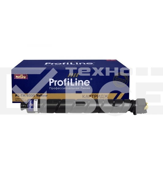 Картридж Тонер-туба PL-TK-8335Y для принтеров Kyocera TASKalfa 3252ci желтый 15000 копий ProfiLine