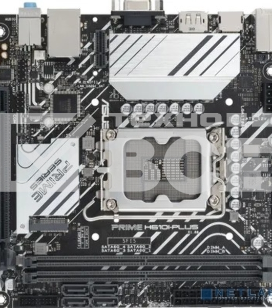 Материнская плата ASUS PRIME H610I-PLUS-CSM, LGA 1700, Intel H610, 2xDDR5, 4xSATA, 1xM.2 PCIe 3.0 x4, 1xPCIe 4.0 x16, 1xHDMI, 1xDP, 1xVGA, 2xUSB-A 3.2 Gen 1, 2xUSB-A 2.0, 1x 1Gb LAN, 3x3.5 мм, 7.1, Mini-ITX