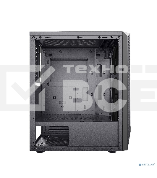 Компьютерный корпус Ginzzu SL150 панель с RGb подсветкой