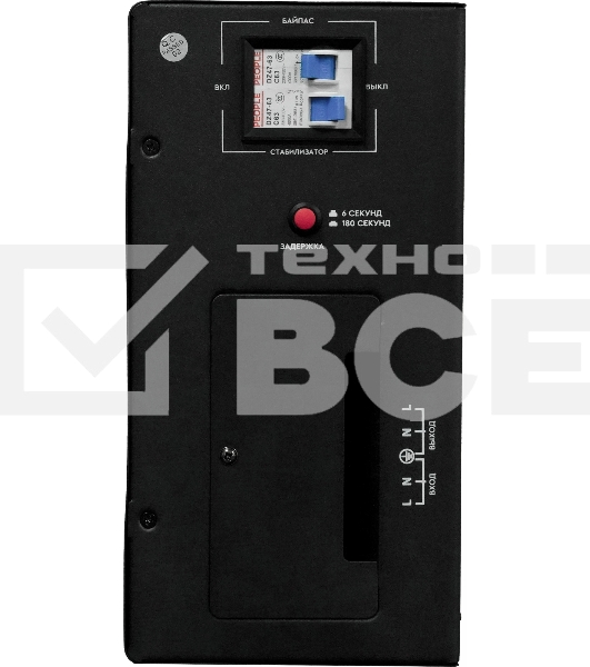 Стабилизатор напряжения Smartwatt AVR Triac 10000TW 10000ВА черный