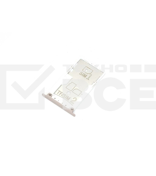 Лоток для SIM-карты Xiaomi Redmi Note 4X золотой