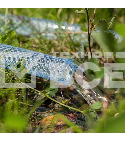 Шланг поливочный Palisad прозрачный армированный 3-х слойный, 1/2