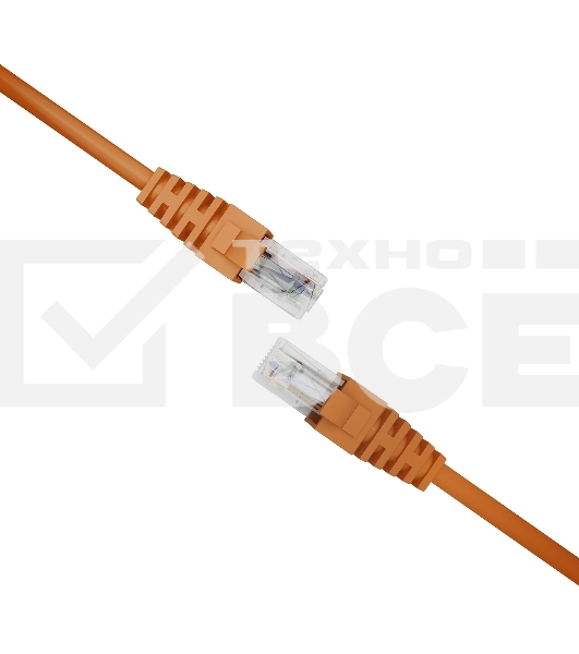 Патч-корд NTSS NTSS-PC-UTP-RJ45-5e-0.15-LSZH-OR NTSS-PC-UTP-RJ45-5E-0.15-LSZH UTP RJ-45 вил.-вилка RJ-45 кат.5E 0.15м оранжевый LSZH (уп.:1шт)