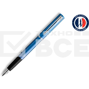 Ручка перьевая Waterman Graduate Allure (CW2068195) LaqBlue CT F сталь нержавеющая подар.кор.