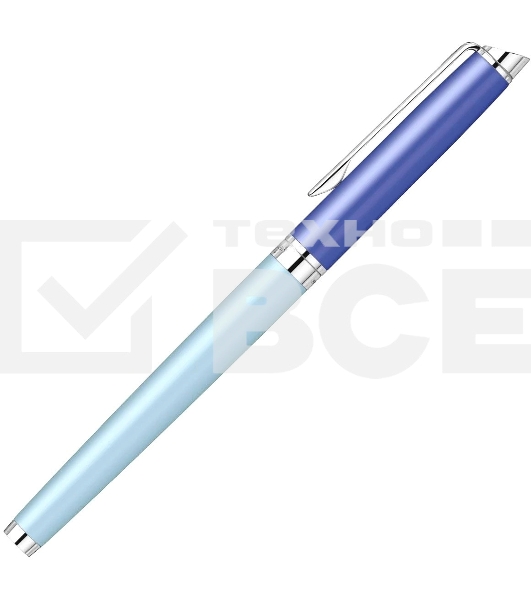 Ручка перьевая Waterman Hemisphere Colour Blocking (2179924) Blue CT сталь нержавеющая F подар.кор.