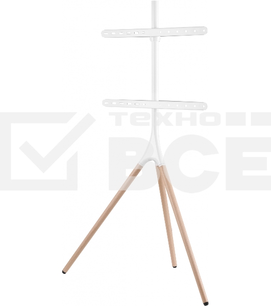 Подставка для телевизора Cactus CS-ST1246WTBCH белый/береза 45
