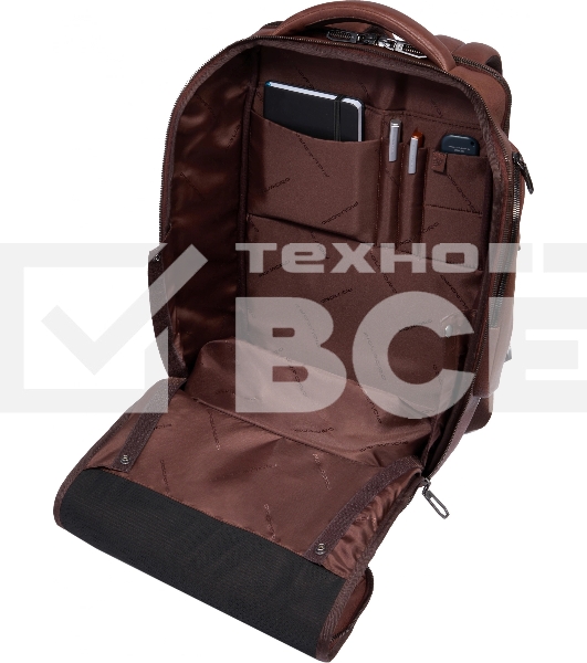 Рюкзак мужской Piquadro Cronus CA6689S134/M коричневый кожа